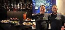La doppia scommessa degli chef Patti e Colonnetta: granite, cous cous e bollicine nel cortile di Palazzo san Demetrio