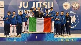 Arti marziali: la Sicilia ha fatto il pieno agli Europei di ju jitsu