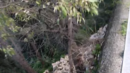 Modica, cede un muraglione a San Giuliano: pesanti disagi alla viabilit&agrave; 