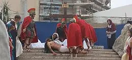 Via Crucis vivente a Ragusa, tutto pronto per la rappresentazione sacra promossa dalla parrocchia del Sacro Cuore di Ges&ugrave;