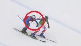 Il video del pugno in pista: cos&igrave; &egrave; sfumato il sogno di Coppa per l'olimpionico Simone Deromedis