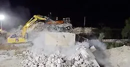 Demolito nel corso della notte il ponte sulla 514 Ragusa-Catania