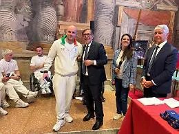 Dopo l'incontro con il Presidente Sergio  Mattarella e il Santo Padre, oggi anche il Senato ha voluto celebrare i grandi protagonisti dei Giochi Olimpici e Paralimpici  