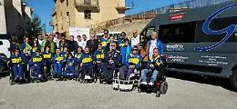 Leoni Sicani, il ruggito della solidariet&agrave;: inaugurato il nuovo pulmino per la Serie A2