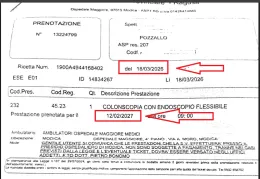 Ragusa, il comitato Art. 32: "Undici mesi per una colonscopia". L'Asp: "Non &egrave; nel programma dello screening"