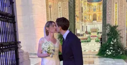 Nozze da fiaba a Monreale tra Charlie Forte e Georgie Wright, tutte le foto