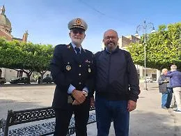 Polizia locale di Favara, Luigi Alessi &egrave; il nuovo comandante: insediamento ufficiale con il sindaco Palumbo
