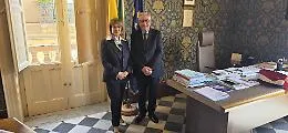 Vittoria, a palazzo di Citt&agrave; la visita del prefetto Giallongo
