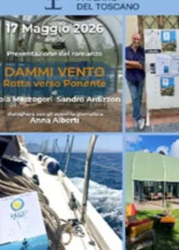 &ldquo;Dammi Vento &ndash; Rotta verso ponente&rdquo;: domenica 17 maggio la presentazione del libro al Parco Patern&ograve; del Toscano a Battiati