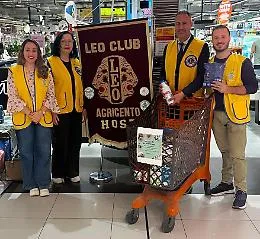 La solidariet&agrave; corre sui carrelli: successo ad Agrigento per la raccolta alimentare dei giovani del Leo Club