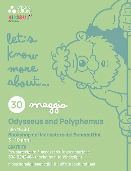 Storytime in inglese: Odisseo e Polifemo al Monastero dei Benedettini