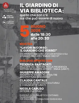 Il giardino di Via Biblioteca: quello che non c'&egrave; ma pu&ograve; tornare &mdash; per la Notte degli Archivi