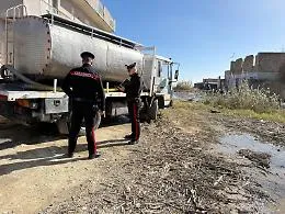 Blitz dei carabinieri a Canicatt&igrave;: cinquemila litri di acqua contaminata scaricati in una cisterna privata