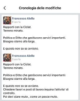 Vittoria, la Roma Costruzioni chiede al sindaco Aiello di non limitarsi a usare i social ma di denunciare i fatti all'Autorit&agrave; giudiziaria
