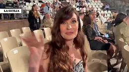 Carol Alt al Teatro Antico, l'icona degli anni '90 ospite del Taormina Film Festival: &laquo;Ciao Sicilia&raquo;