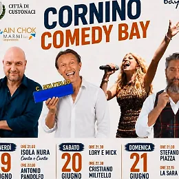 Sipario sull'estate di Custonaci: Cornino Comedy Bay, tre serate di risate e musica in riva al mare