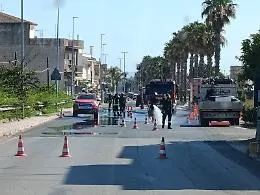 Fuga di gas vicino all'Emaia, sul posto i vigili del fuoco