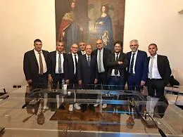 Ispica, il governatore Schifani incontra a palazzo d'Orleans il sindaco e la giunta