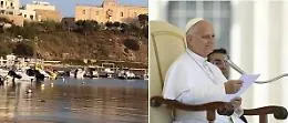 Mobilitazione a Lampedusa per accogliere papa Leone: nave San Giusto e mezzi regionali per personale e sanitari