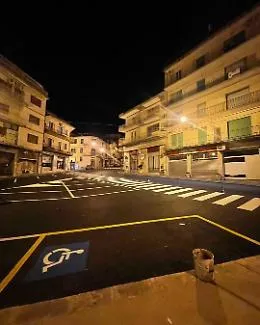 Ragusa, lavori notturni nello slargo di via Benedetto Croce