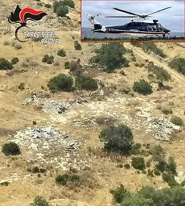 Donnalucata, carabinieri scoprono e sequestrano una discarica abusiva