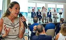 Arianna Meloni in Sicilia scaccia lo spettro del voto anticipato e da Musumeci gelo su Schifani