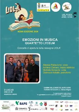 Liol&agrave; 2026 apre l'estate con "Emozioni in musica" del quartetto Lyceum