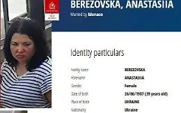 Principato di Monaco, l'attentatrice si chiama "Anastasia B" ed &egrave; fuggita in Italia in auto 