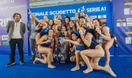 Orizzonte Catania campione d'Italia di pallanuoto femminile