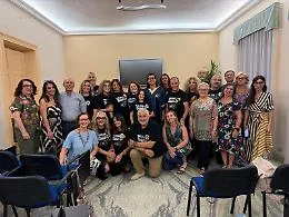 Il Modica Gospel Academy ricevuto a palazzo di Citt&agrave; dal sindaco Monisteri