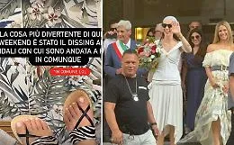 Aurora Ramazzotti e il "dissing" sulle infradito a Militello: "Non so fare le valigie"