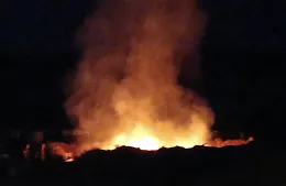 Incendio accanto al mercato ortofrutticolo di Comiso, individuato e denunciato il responsabile
