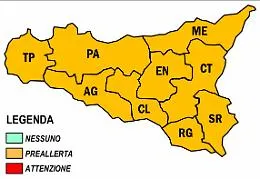 Rischio incendi ad Agrigento: la Protezione Civile dichiara la preallerta