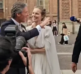 Il s&igrave; dopo 25 anni d'amore di Eva Herzigov&aacute; e Gregorio Marsiaj