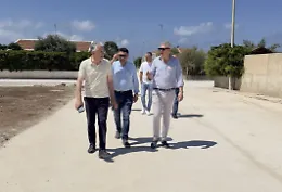 Santa Croce e Scicli, sopralluoghi di Abbate per verificare lo stato di avanzamento dei progetti