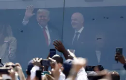 La notte della finale: Trump in tribuna tra star, fuochi e uno show in stile Super Bowl