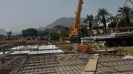 Lavori al Foro Italico di Palermo, al via la copertura della vasca: il prato torna verso la riapertura