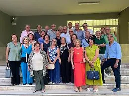 La reuni&ograve;n cinquant'anni dopo gli studi al liceo classico "Eschilo" e i "Ricordi" racchiusi in un libro