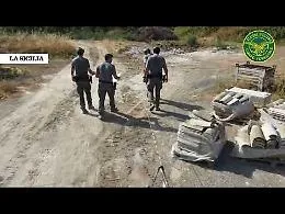 Droni e appostamenti smascherano smaltimento illecito a Noto, denunciato 53enne, sequestrata l'area
