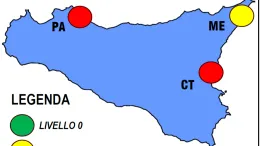 Meteo, 3 agosto: ancora bollino rosso per Catania e Palermo, meglio Messina