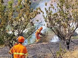 Un'altra giornata caratterizzata da incendi in provincia di Ragusa