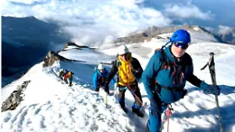 Otto alpinisti siciliani protagonisti della Traversata del Castore e Punta Felik ad oltre 4.000 metri di altezza 