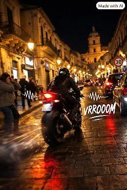 Modica e il mistero del motociclista notturno