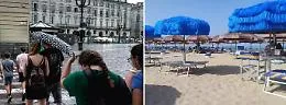 Breve tregua temporalesca, poi rimonta il caldo record per la settimana di Ferragosto