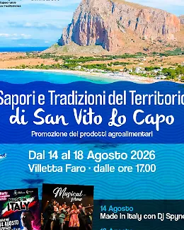 Sapori e tradizioni a San Vito Lo Capo: quattro giorni di degustazioni, musica e spettacoli