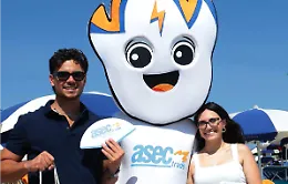 Sparky al Lido Roma di Catania: Asec Trade porta luce, gas e sorrisi in spiaggia