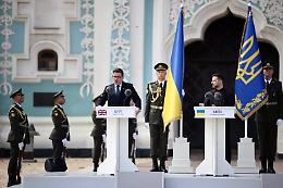 Zelensky: &laquo;L'Ucraina sar&agrave; libera per sempre&raquo;. Ue rinnova sostegno e i Volenterosi chiedono di  &laquo;rafforzare sanzioni contro Mosca&raquo;