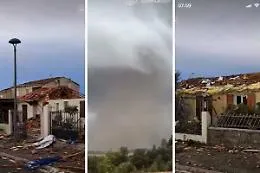 Tornado in Francia: oggi c'&egrave; la conta dei danni a Pomas,  41 feriti, 300 abitazioni colpite e un paese in ginocchio 