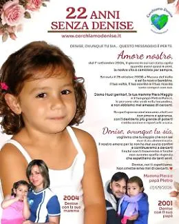 Scomparsa Denise, l'accorato appello dei genitori: "Non smetteremo mai di cercarti"