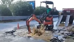 Messina, grossa perdita idrica sulla panoramica: rubinetti chiusi e lavori in corso 